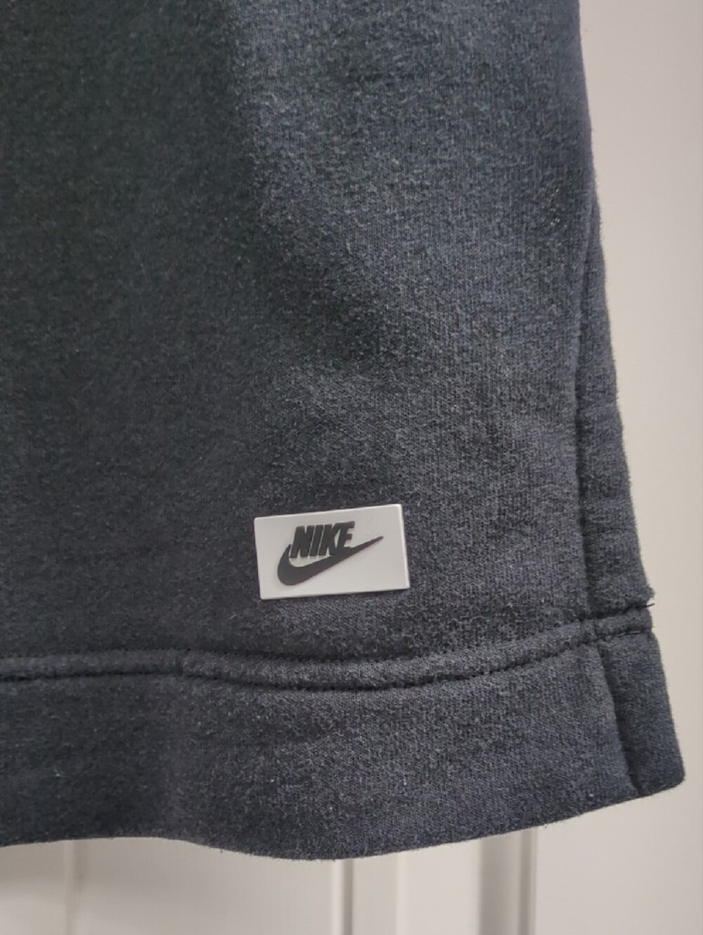 Nike Black Drawstring Sweatshirt Skirt - Picture 2 of 6
